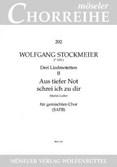 Drei Liedmotetten Wk 271 Download