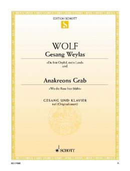 Gesang Weylas / Anakreons Grab Download