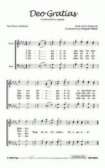 Deo Gratias 