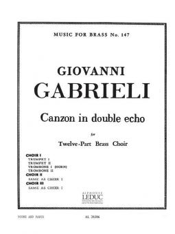 Canzon In Double Echo 