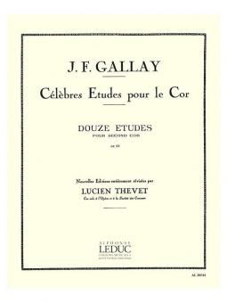 12 Etudes pour Second Cor Op.57 
