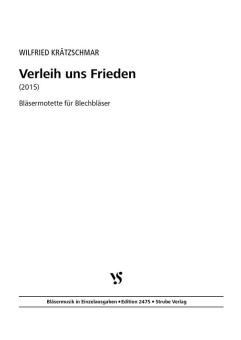 Verleih uns Frieden 
