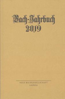 Bach Jahrbuch 2019 
