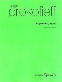 5 Melodies Op. 35 