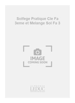 Solfege Pratique Cle Fa 3eme 