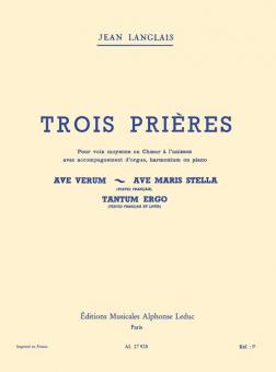 3 Prieres No.1: Ave Verum 