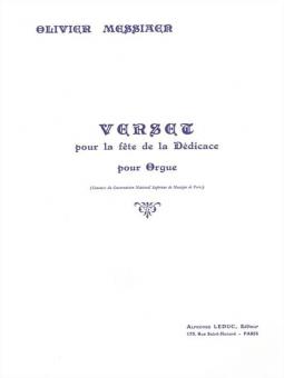 Verset pour La Fete De La Dedicace 