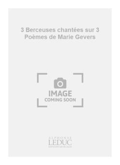 3 Berceuses 