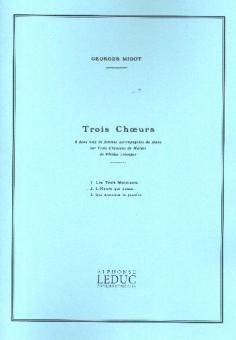 3 Choeurs Sur 3 Chansons de Margot No. 2 