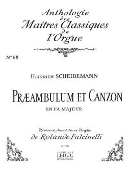 Preambulum et Canzon En Fa Majeur 