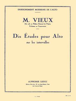 10 Etudes Sur Les Intervalles 