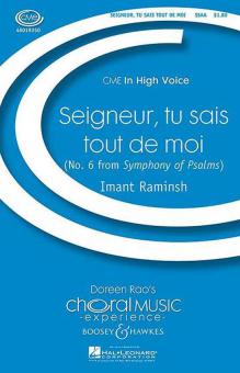 Seigneur, Tu Sais Tout De Moi 