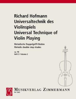 Universal Technique of Violin Playing op. 96 Heft 2 Standard