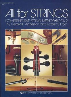 All for Strings Book 2 - Piano Accompaniment 