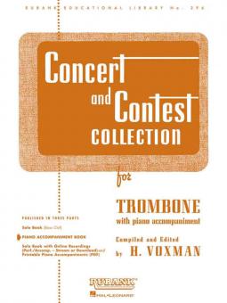 Concert and Contest Collection for Trombone - Piano Accompaniment 