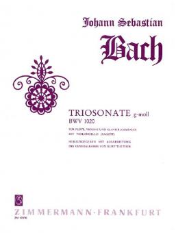 Triosonata G minor BWV 1020 Standard