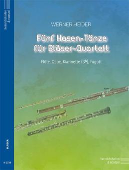 5 Hasen-Tänze für Bläser-Quartett 