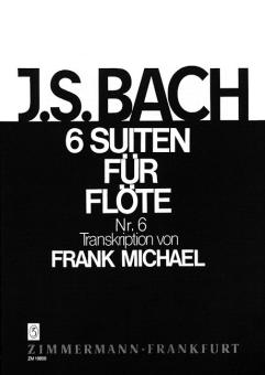 6 Suites No. 6 D major BWV 1012 