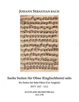 6 Suites BWV 1007 - 1012 