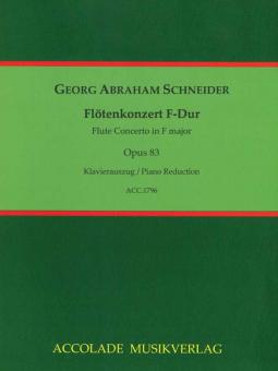 Flute concerto in F major op. 83 