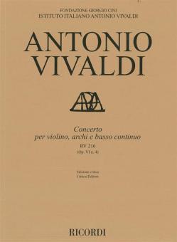 Concerto RV 216 Op. 6/4 