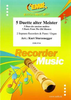 5 Duette alter Meister Standard