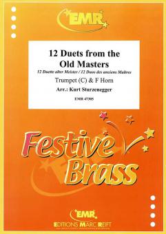 12 Duets from The Old Masters Standard