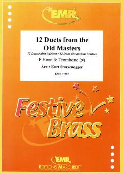 12 Duets from The Old Masters Standard
