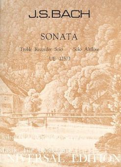 Sonata for Treble Recorder 