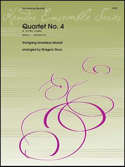 Quartet No. 4 K. 157 