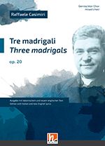 3 Madrigals op. 20 