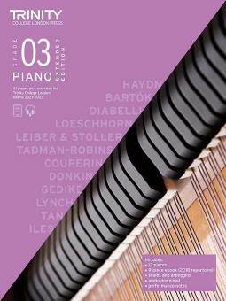 Trinity College London Piano Exam Pieces & Exercises 2021-2023: Grade 3 - Extended edition 