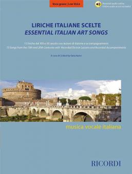 Liriche italiane scelte - Voce grave 