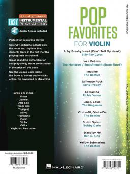 Pop Favorites - Violin 