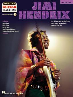 Deluxe Guitar Play-Along Vol. 24: Jimi Hendrix 