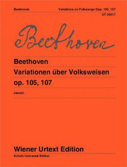 Variations on Folk Songs Op. 105 + 107 