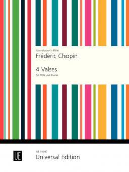 4 Valses für Flöte und Klavier 