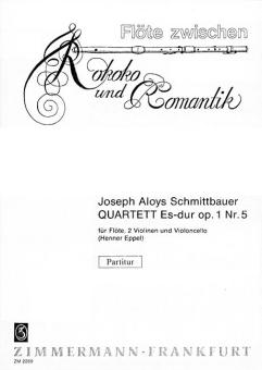 Quartet E flat major op. 1/5 