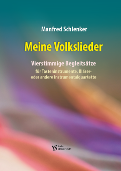 Meine Volkslieder - Vierstimmige Begleitsätze 
