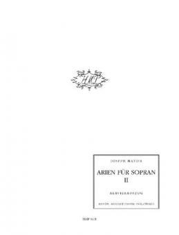 Arias for Soprano Vol. 2 