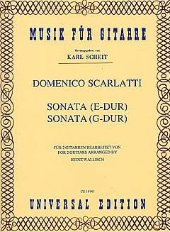 Sonatas in E Major & G Major 