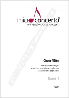 Micro-Concerto Band 1 für Querflöte 