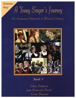 A Young Singer's Journey - Book 5 Answer Key 