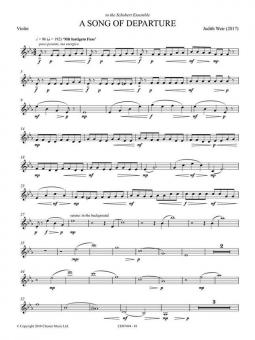 A Song Of Departure 