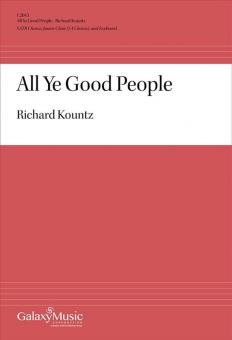 All Ye Good People 