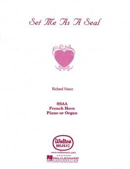 Set Me As A Seal 