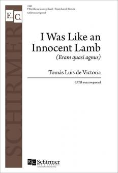 I Was Like an Innocent Lamb 
