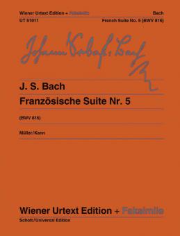 French Suite No. 5 BWV 816 