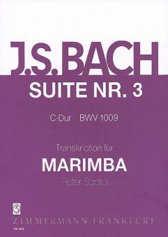 Suite III BWV 1009 Standard