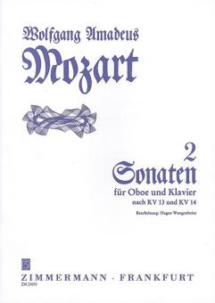Sonata C major and F major K.14+13 